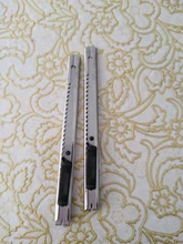 2 unids/set cuchilla para arte suministros cuchillo de papel de oficina y cuchillo arte Diy cúter Papelería, Material Escolar cortador de papel