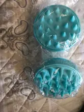 Cabezal de silicona para limpieza, cuidado del cabello, peine para masaje del cuero cabelludo, cepillo de ducha, Spa, champú anticaspa