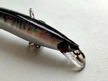 Wobbler Minnow Floating Artificial-Bait Fishing-Lure Tackle-Bass-8cm Hard-Plastic 3d Eyes
