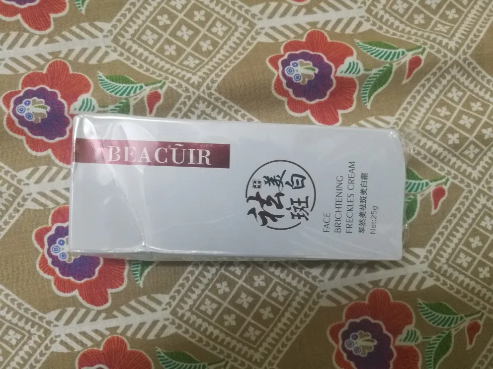 beacuir freckle whitening cream
