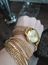 Venta caliente relojes de pulsera de las mujeres Cadena de aleación a la moda oro señoras reloj de cuarzo Casual Relogio femenino Ceasuri mujeres Bvlgari