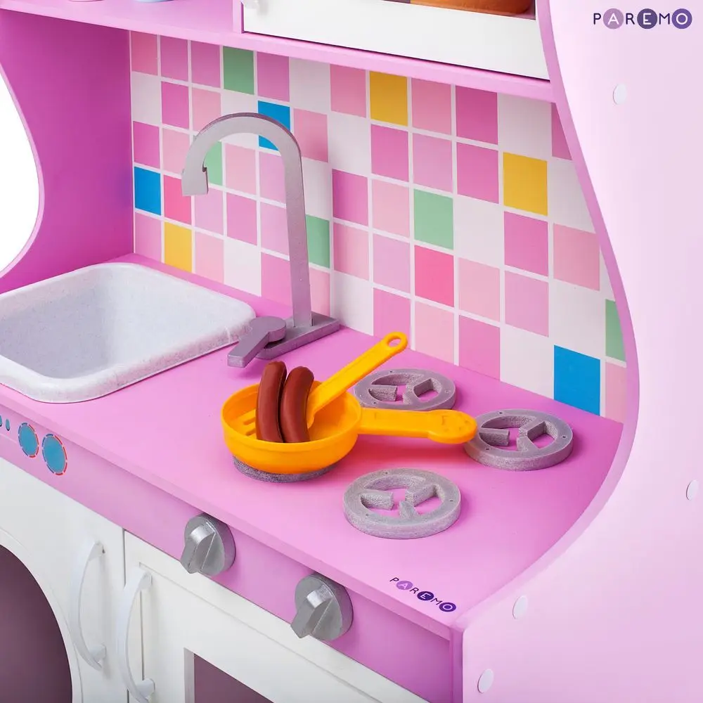 Игрушечная кухня "Алвеоло Лилла Мини", игрушечная кухня игрушки для девочек, подарки детям, развивалка