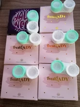 2 unids/par de lentes de contacto para los ojos de 3 tonos Vika tricolor serie lentes de Color de ojos contactos ojo venta al por menor y al por mayor