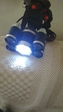 Led Headlamp Torch Flashlight Zoom Rechargeable