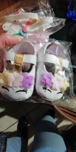 Conjunto de zapatos y tiara para bebé, bonitos zapatos de unicornio para niña, suela suave, antideslizantes, primeros pasos