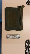 EDC Molle-Cartera portátil para viaje, acampar o senderismo, billetera impermeable con cierre, de estilo militar a la cintura