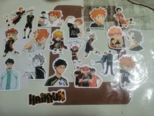 Fridge Stickers Guitar Laptop Anime Haikyuu Motorcycle Waterproof Luggage Travel 20/50pcs/pack