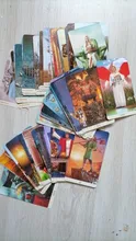 Tarjetas de Tarot para fiesta de entretenimiento, guía mística, adivinación, soporte de juego de mesa, venta al por mayor, 78 hojas/caja