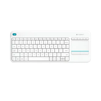 

Logitech K400 Plus wireless RF keyboard QWERTZ German White