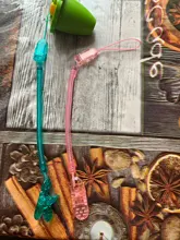 Chupete retráctil elástico para bebé, mordedor de primavera, pinza para pezones, soporte de cadena, correa, juguete para masticar bebé