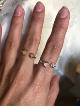 Anillos de tendencia para mujeres y niñas, parejas, ajustables, Vintage, cara de luna y sol, acero inoxidable, regalo estético de San Valentín para boda