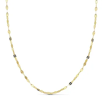

18k gold chain diamond 40cm. [AA2420]