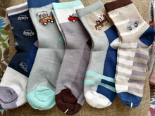 Calcetines de algodón transpirables para niños, medias de malla de estilo de coche para niños de 3 a 15 años, 5 par/lote, novedad de primavera y verano de 2020