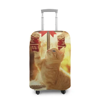 

Case for a suitcase 3D surprises from Santa Claus