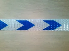 5cm * 300m cinta Reflectante coche decoración pegatinas de advertencia de coche de seguridad cinta Reflectante de película de Reflector pegatina para coche de estilo