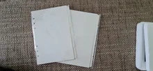 Anillos separadores de papel grueso de colores, cuaderno con 6 orificios, página indicadora A5 A6, hojas sueltas, diario, categorías, diario