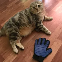 PROSTORMER-Guante de aseo para mascotas, guante de silicona con cepillo de pelo para perros, gatos y otros animales