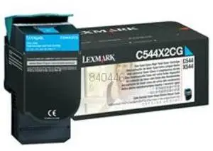 

C544X2CG cyan Toner cartridge compatible for Lexmark C 544N,544DN,544DTN,544DW,546DTN-4.000 pages
