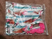 0-4T niño recién nacido bebé niñas traje de baño lindo dibujos a rayas traje de natación Bikini dulce encantador de una pieza traje de baño