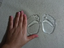 Gel de silicona plantilla para el frente del pie zapatos de alta talón suave ortopédicos plantilla Anti-Slip protección de los pies pie cojines alivio del dolor
