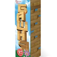 Настольная игра Башня Дженга в картонной коробке Нескучные игры