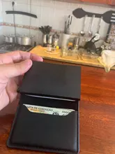 Mini Cartera de aluminio de Metal para hombre y mujer, tarjetero inteligente, Rfid, Dropshipping, 2021