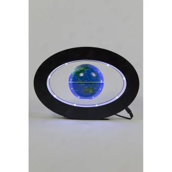 

Levitating globe Oval Frame Blue (D-9cм)
