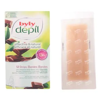 

Body Hair Removal Strips Depil Chocolate Byly (12 uds)