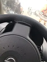 Braid-Cover Needles Auto-Accessories Steering-Wheel Artificial-Leather DIY Car And Thread