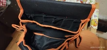 Bolsa multifuncional para herramientas de electricista, bolsa para cintura, soporte para almacenamiento de cinturón, Kits de herramientas de jardín, paquetes de cintura, tela Oxford