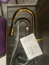 Crane Faucet FILTERED Tap Kitchen Drinking-Water Golden Black Cold And for Sprayer Three-Ways