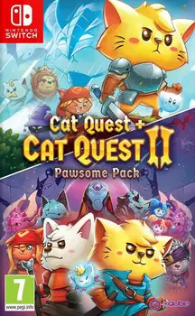 

Cat Quest + Cat Quest 2 Pawsome Pack Switch Nintendo Switch games age 7 +