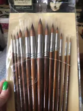 13 Uds artista pintura pinceles Set cabello de Nylon de madera largo mango de pincel de pintura de aceite acrílico acuarela materiales de arte profesional