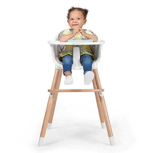 kinderkraft high chair pink
