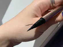 O.TWO.O negro líquido delineador de ojos de Super resistente al agua duradera de trazador de líneas del ojo fácil de usar maquillaje de ojos cosméticos herramientas