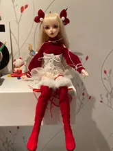Muñeca articulada BJD Miyn 1/4 con diseño de macarrón, juguete articulado con diseño de macarrón, helado mágico, minife, juguete de colección de arte, tamaño MSD, regalo de Navidad limitado