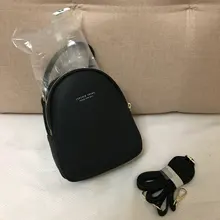 YIZHONG-Mini Mochila De Cuero multifunción para mujer, bolso de hombro de lujo, Mochila escolar pequeña