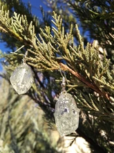Moldes de silicona con gema de cristal para pendientes, molde de resina epoxi para fabricación de joyas Diy, suministros de herramientas, 1 Uds.