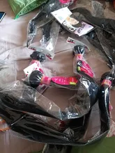 Vanlov recto pelo brasileño recto mechones de cabello humano postizo Natural negro 1/3/4 piezas/mucho 100% extensiones de cabello humano cabello Remy