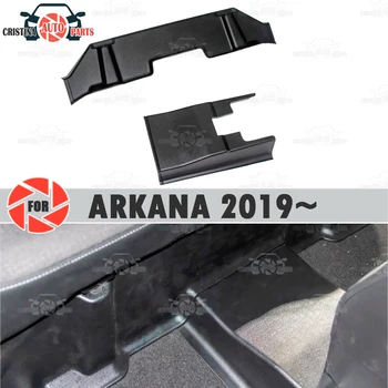 

Pads under the rear seats covers on carpet for Renault Arkana 2019~ sill trim accessories protection of carpet car styling
