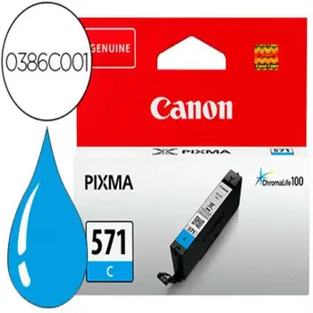 

Ink-jet canon cli 571 pixma ts5051 / ts6050 / ts8051/ts9050/cyan 173 pages 154832-0386C001