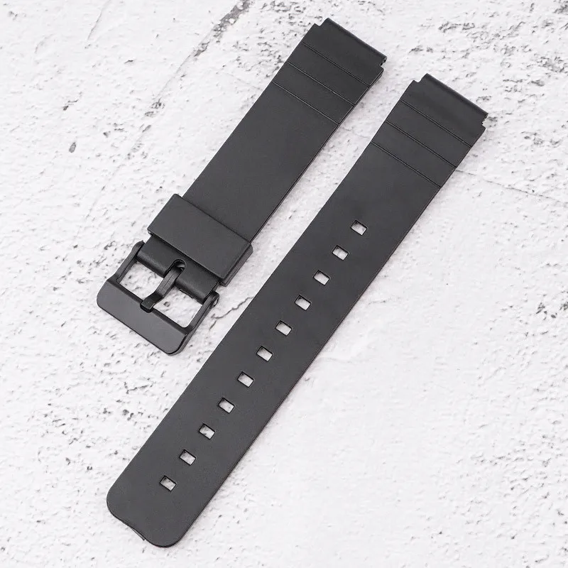 16mm Waterproof Resin Rubber Watch Band Replacement Strap