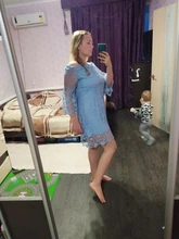 Mini Dress Vestidos Lace Elegant Off-Shoulder Summer Sexy Women Flare-Sleeve Slash-Neck