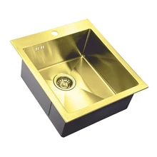 Мойка для кухни ZorG Sanitary SZR-4551 BRONZE(Корзинчатый вентиль, отверстие под перелив
