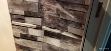 Stick Wallpaper Stone Brick Vinyl Self-Adhesive Home-Decor Removable Luckyyj-Light Peel