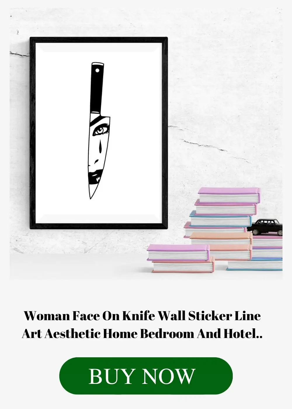 Art Home Decor Canvas Painting Wall Picture Simple Elk Sketch Printing Wall..