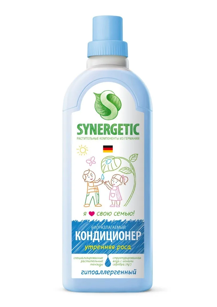 Synergetic Кондиционер для белья УТРЕННЯЯ РОСА 1 л | Дом и сад