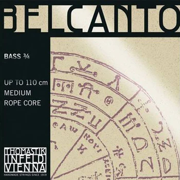 

Bc600s Belcanto solo set of strings for double bass size 3/4, Thomastik