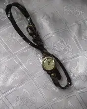 CCQ las mujeres relojes de pulsera multicapa envuelto correa de cuero de vaca números romanos reloj de cuarzo Casual relojes de pulsera de regalo