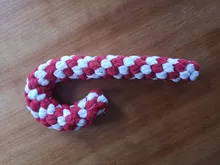 Toy Rope Dog-Supplies Bite-Resistant Christmas-Series Cleaning Teeth-Knot Cotton Cat